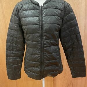 Women's Black Quilted Jacket